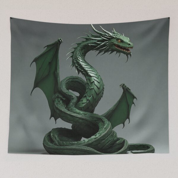 Item preview, Imaginary Green Dragon designed and sold by LunarNebula.
