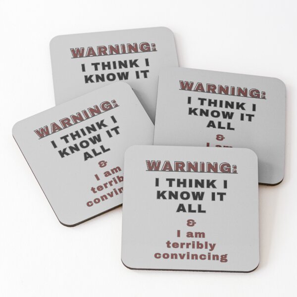 Item preview, I Think I Know It All… designed and sold by McCallnWaldo.