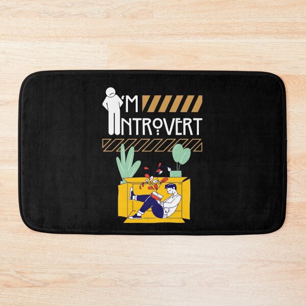 Item preview, I'm Introvert - Character quote design designed and sold by TheArtistOf2022.