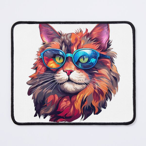 Item preview, the enigmatic cat glasses designed and sold by ArteeInnovation.