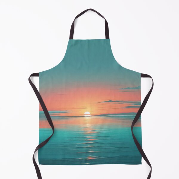 Item preview, Imaginary Teal Sunset designed and sold by LunarNebula.