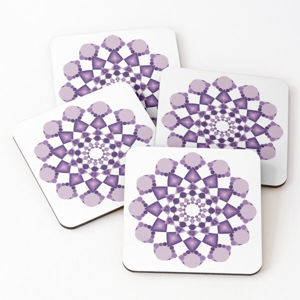 Item preview, Purple Expanding Circles Flower designed and sold by DHTDesigns.
