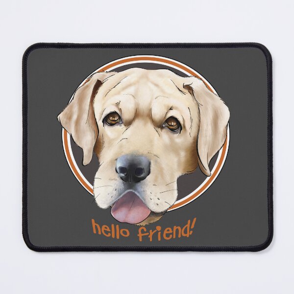 Item preview, Labrador Labradork! Hello Friend! designed and sold by BluebirdPorch.
