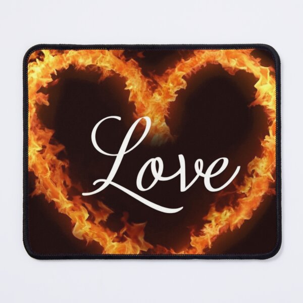 Item preview, fire Love t-shirt designed and sold by mic108.