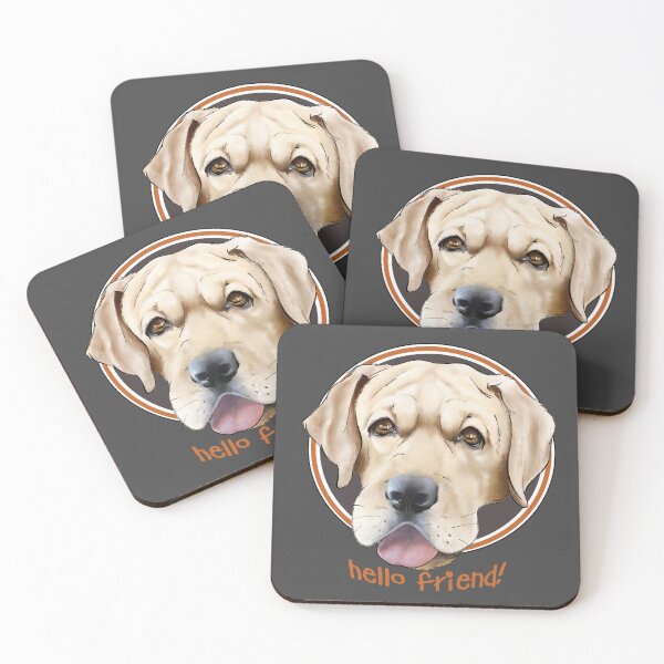 Item preview, Labrador Labradork! Hello Friend! designed and sold by BluebirdPorch.