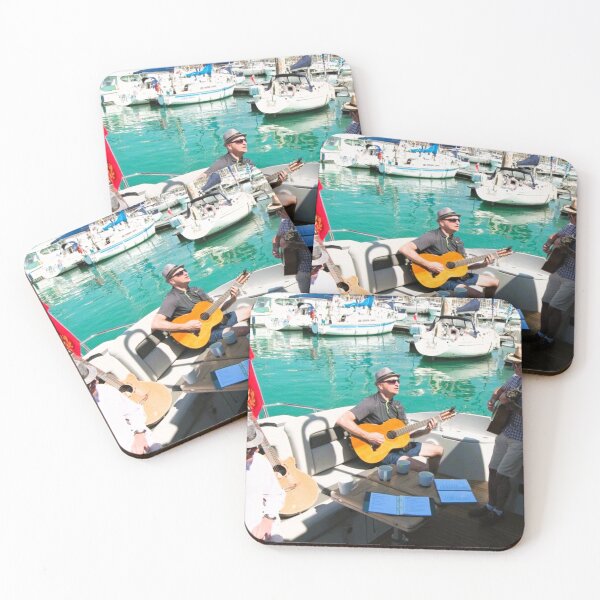 Item preview, Trilby Adam jamming in the sun designed and sold by TrilbyTeeShop.