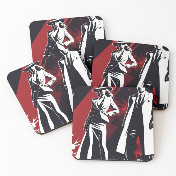 Item preview, Secret Digital Art: Silhouettes that Bare the History of the Mafia designed and sold by Artedig.