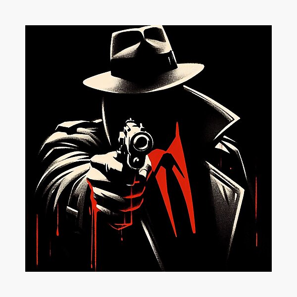 Item preview, Noir Fatal Meeting [Vintage, Retro] designed and sold by RESToRAPTOR.