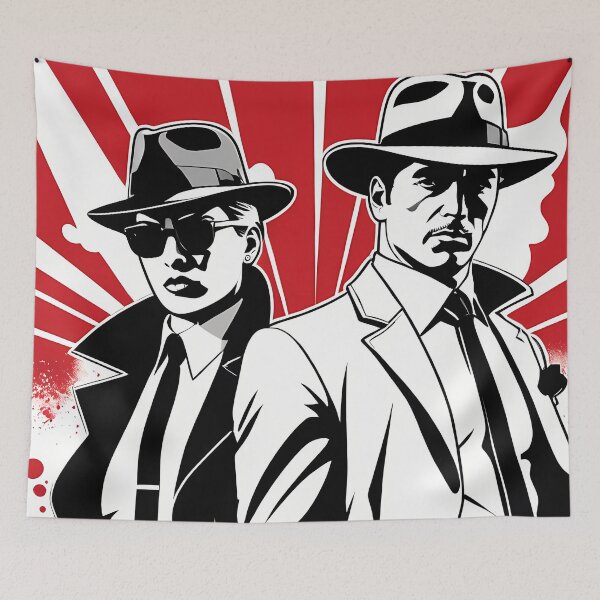 Item preview, Silhouettes of Power: Mafia Immortalized in Exclusive Digital Art designed and sold by Artedig.