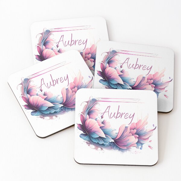 Item preview, Pastel name Aubrey designed and sold by LuckyFamily.