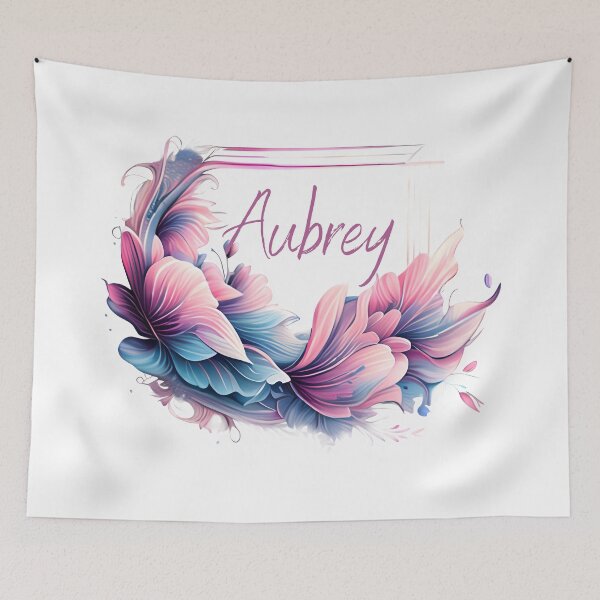 Item preview, Pastel name Aubrey designed and sold by LuckyFamily.