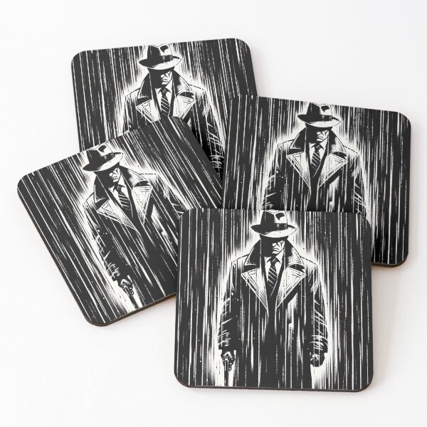 Item preview, Noir Angry Man [Vintage, Retro] designed and sold by RESToRAPTOR.