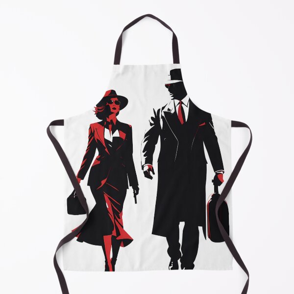 Item preview, Silent Drama: Mafia Illustrated in Surprising Digital Silhouettes designed and sold by Artedig.
