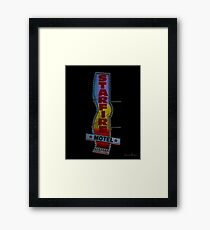 Starfire Motel Framed Print