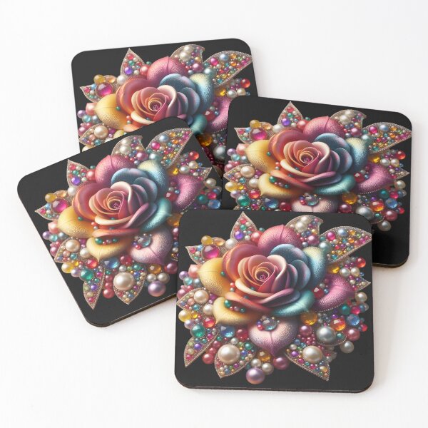 Item preview, Glistening Floral Harmony designed and sold by AI-Only Creations.
