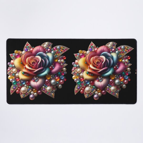 Item preview, Glistening Floral Harmony designed and sold by AI-Only Creations.