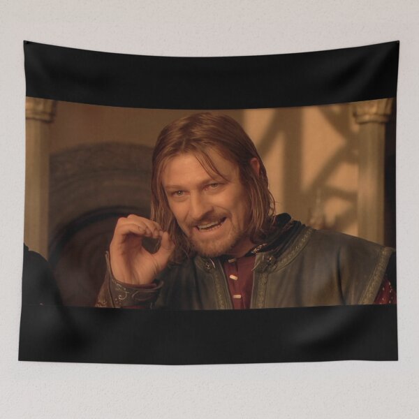 Item preview, One Does Not Simply Walk Meme designed and sold by Cuttintees.