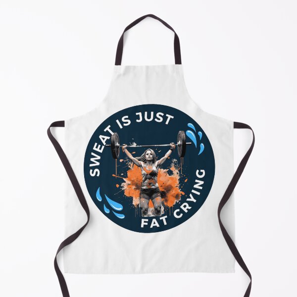 Item preview, Female Weightlifting: Sweat is Just Fat Crying designed and sold by Stock-Wave.