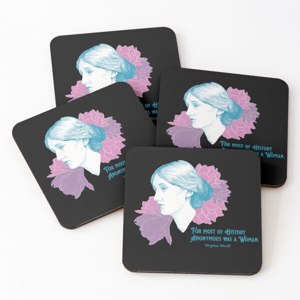 Item preview, Virginia Woolf designed and sold by Vanessa Gemmel.