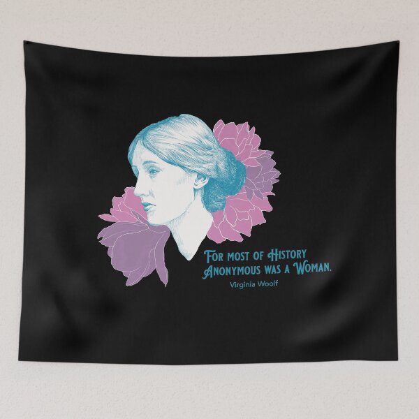 Item preview, Virginia Woolf designed and sold by Vanessa Gemmel.