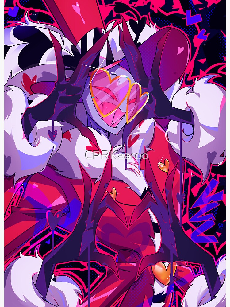 Hazbin Hotel Valentino Heart Hands