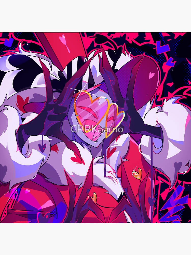 Hazbin Hotel Valentino Heart Hands