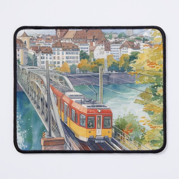 Item preview, Watercolor Design of Basel - Switzerland  designed and sold by Sketch-Shack.