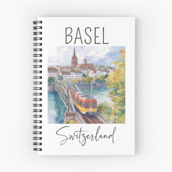 Item preview, Watercolor Design of Basel - Switzerland  designed and sold by Sketch-Shack.