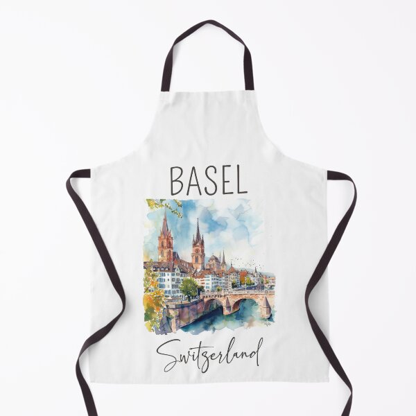 Item preview, Watercolor Design of Basel - Switzerland  designed and sold by Sketch-Shack.