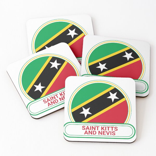 Item preview, Saint Kitts and Nevis Country Badge - Saint Kitts and Nevis Flag designed and sold by chrisrivait.