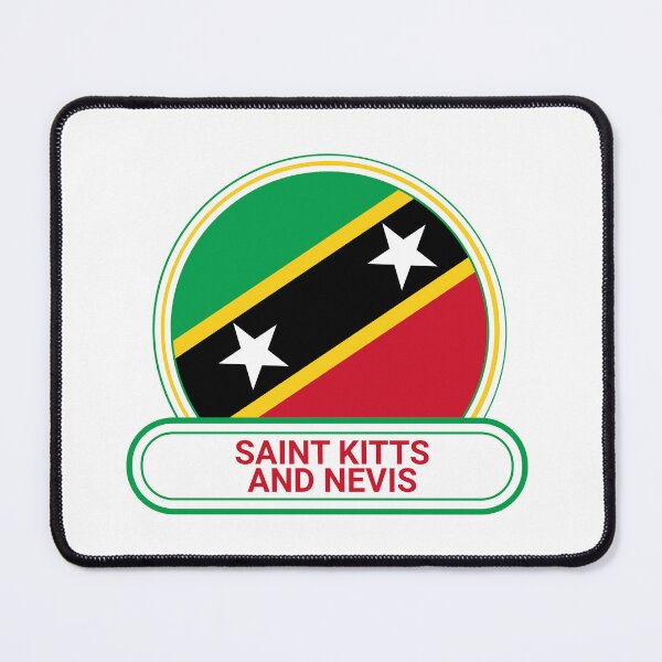Item preview, Saint Kitts and Nevis Country Badge - Saint Kitts and Nevis Flag designed and sold by chrisrivait.