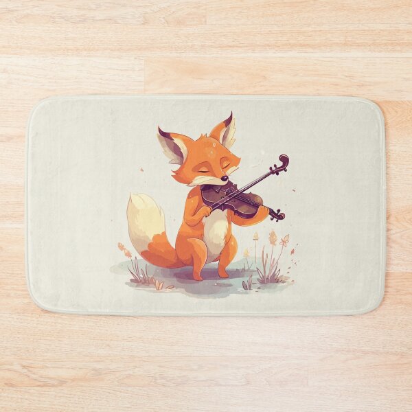 Item preview, Fox Playing Violin designed and sold by Amir Faysal.