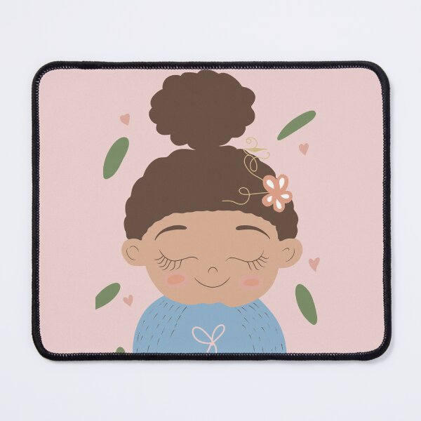 Item preview, Adorable dreamy black girl designed and sold by JakoRila.