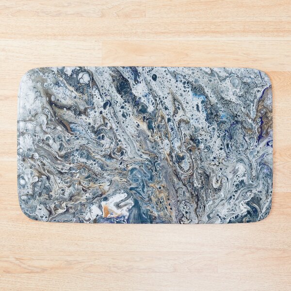 Item preview, Vivid Cool Marbled Golden Fluid Pour designed and sold by v-art9.