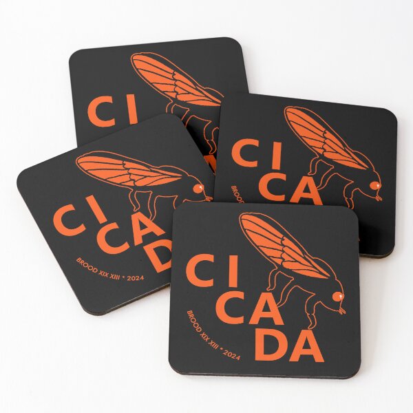 Item preview, Brood XIX XIII 2024 Cicada CI CA DA designed and sold by StressFreeThds.