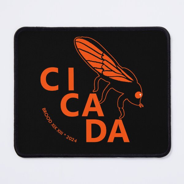 Item preview, Brood XIX XIII 2024 Cicada CI CA DA designed and sold by StressFreeThds.