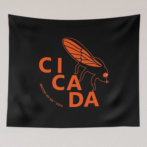 Item preview, Brood XIX XIII 2024 Cicada CI CA DA designed and sold by StressFreeThds.