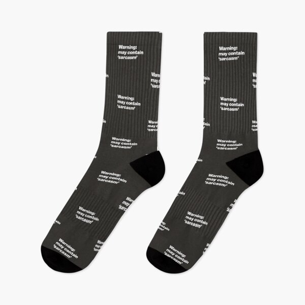 Item preview, Warning: May Contain Sarcasm designed and sold by nancycrazy.