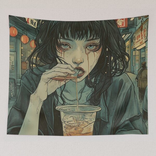 Item preview, Boba Brewed Romance designed and sold by Venon28.