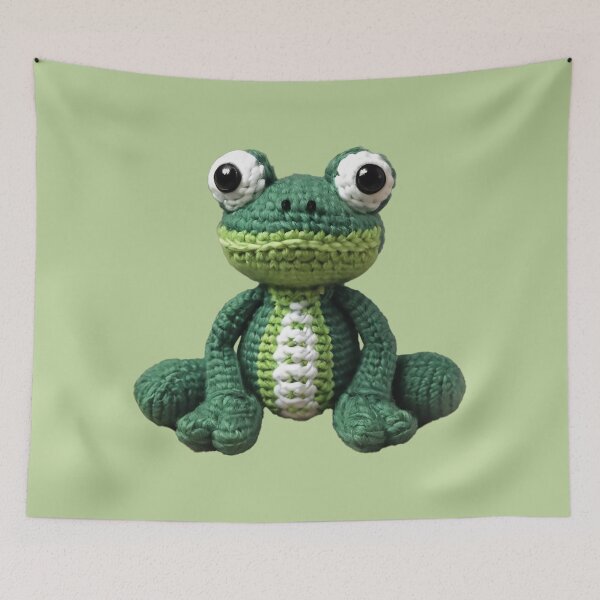 Item preview, Amigurumi Cute Frog designed and sold by jumpercat.