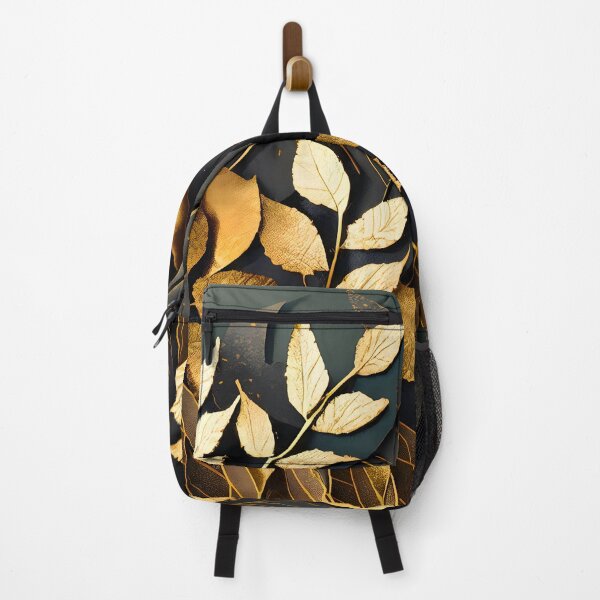 Item preview, Leaf, Leaves, Forest, Foliage, Nature, Tree, Plants, Gold, Layered Paper, Paper Cut, Black designed and sold by Golden-Feathers.