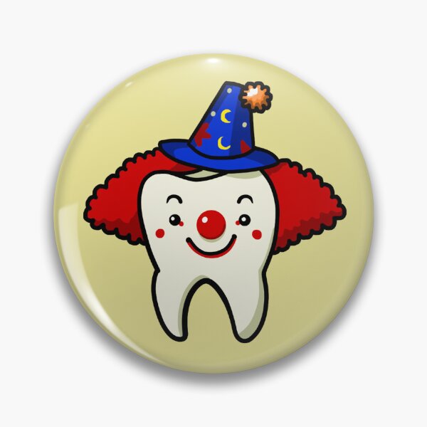 Item preview, Magical Tooth Clown designed and sold by CreeptidDotCom.