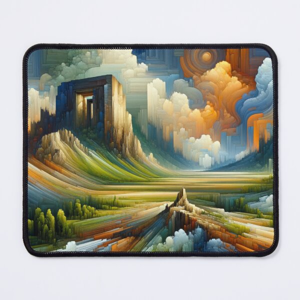 Item preview, Abstract Landscape designed and sold by Redwolve.