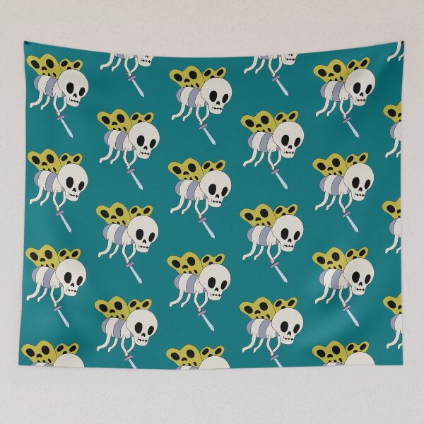 Artikelvorschau, Adventure Time Schmetterlingsschädel entworfen und verkauft von TheFabulousSinD.