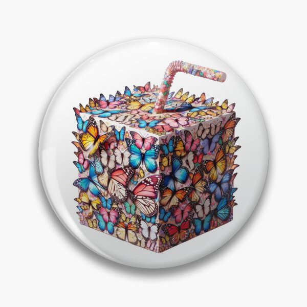 Item preview, Whimsical Butterfly Milk Carton Art designed and sold by mymagicstoreus.