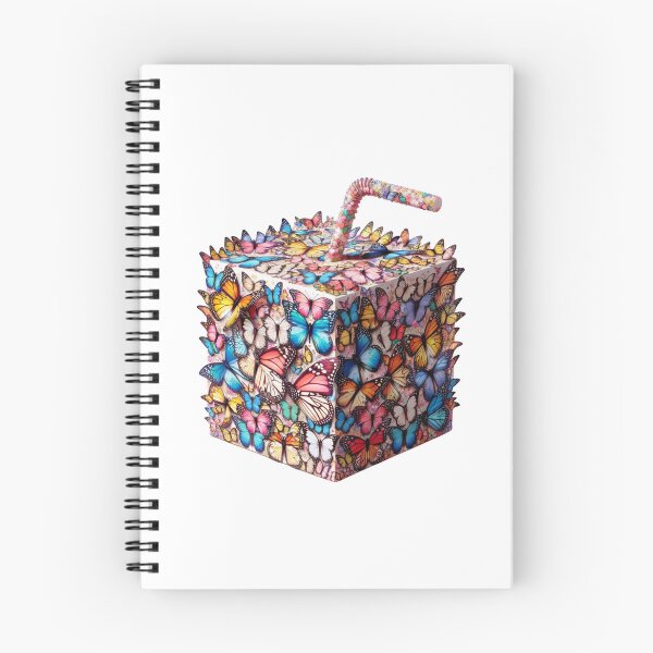 Item preview, Whimsical Butterfly Milk Carton Art designed and sold by mymagicstoreus.