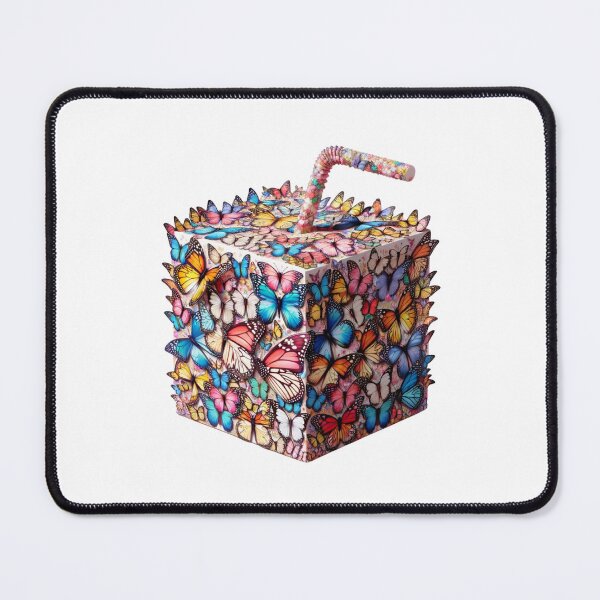 Item preview, Whimsical Butterfly Milk Carton Art designed and sold by mymagicstoreus.