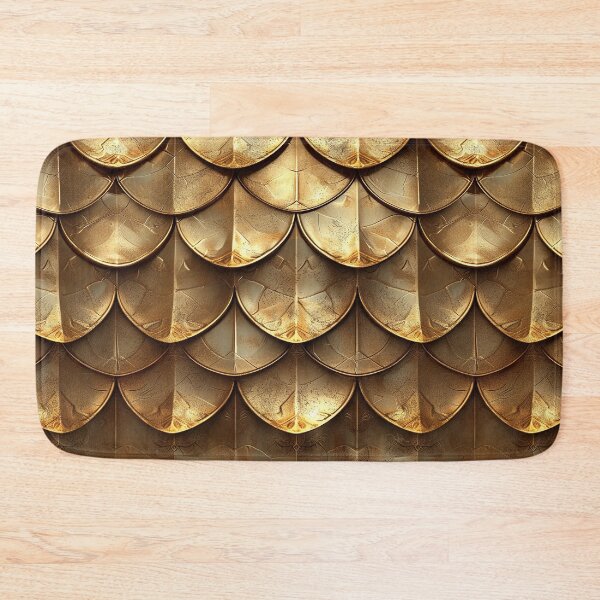 Item preview, Gold Scale Armor Pattern designed and sold by Reichcorp.