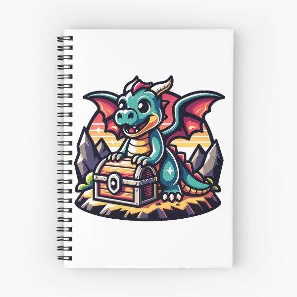 Item preview, The little dragon guards the treasure designed and sold by MusicEldorado.