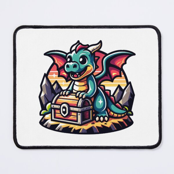 Item preview, The little dragon guards the treasure designed and sold by MusicEldorado.
